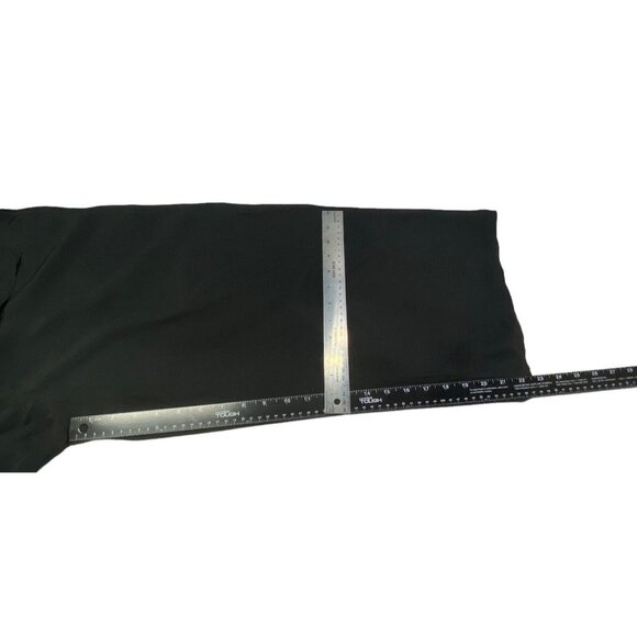 THEORY Women 100% Silk Dinnlean Mosaic Jumpsuit Sleeveless Sz 10 Black 68-10 - Picture 9 of 15